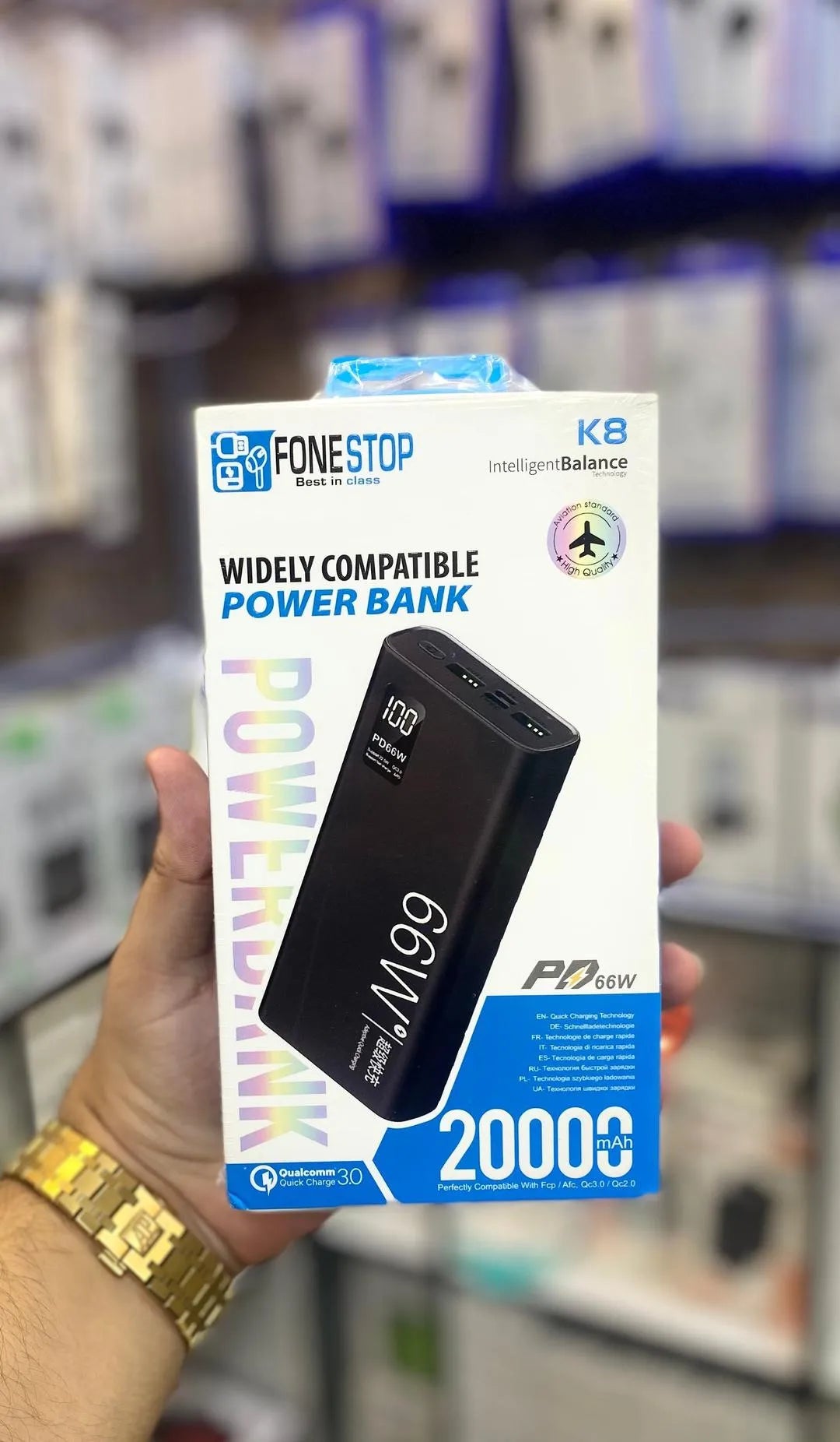 Power For 3: With 2 Usb-C Ports And 1 Usb-A Port, You Can Easily Charge Up To 3 Devices At Once. Power Bank 65 12